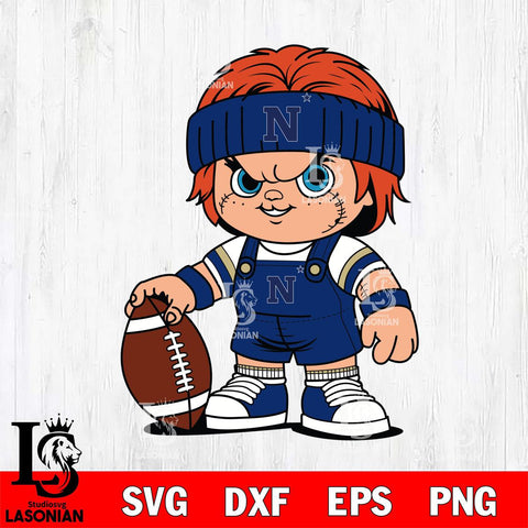 Navy Midshipmen Chucky Horror 5 Svg Eps Dxf Png File, NCAA svg, Digital Download, Instant Download