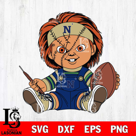 Navy Midshipmen Chucky Horror 9 Svg Eps Dxf Png File, NCAA svg, Digital Download, Instant Download