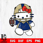 Navy Midshipmen Hello Kitty sport 11 Svg Eps Dxf Png File, Digital Download, Instant Download
