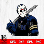 Navy Midshipmen Jason Voorhees Horror 7 Svg Eps Dxf Png File, NCAA svg, Digital Download, Instant Download