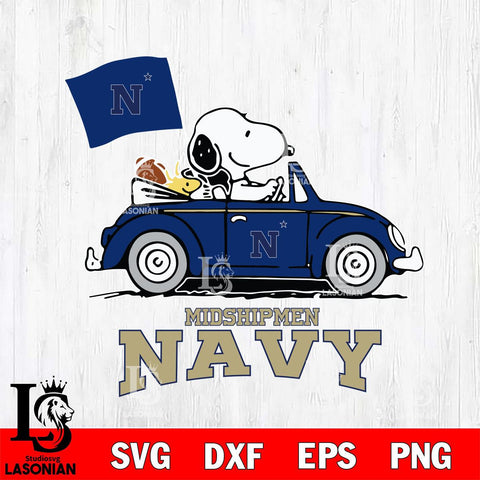 Navy Midshipmen Snoopy Sport 5 Svg Eps Dxf Png File, Digital Download