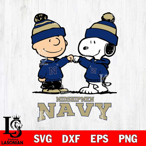 Navy Midshipmen Snoopy Sport 9 Svg Eps Dxf Png File, Digital Download