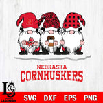 Nebraska Cornhuskers Gnomes Coffee Svg Eps Dxf Png File, Digital Download, Instant Download