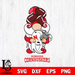 Nebraska Cornhuskers Gnomes Helmet Svg Eps Dxf Png File, Digital Download, Instant Download