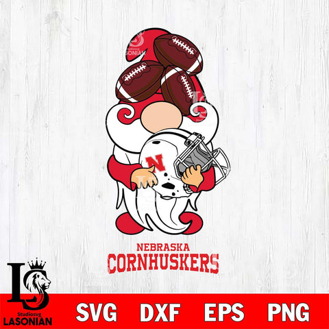 Nebraska Cornhuskers Gnomes Helmet Svg Eps Dxf Png File, Digital Download, Instant Download