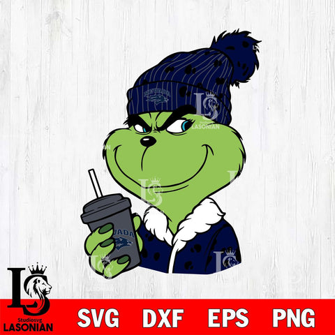 Nevada Wolf Pack Boujee Grinch 3 Svg Eps Dxf Png File, Digital Download, Instant Download