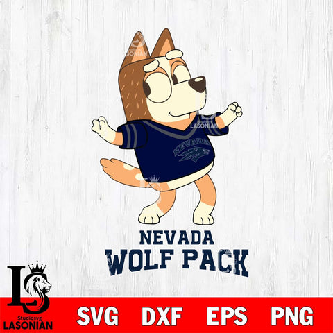 Nevada Wolf Pack Chilli Dance Svg Eps Dxf Png File, Digital Download, Instant Download