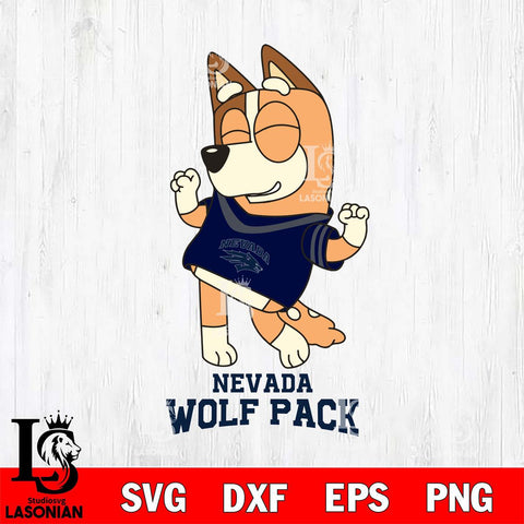 Nevada Wolf Pack Chilli Dance Sport Svg Eps Dxf Png File, Digital Download, Instant Download