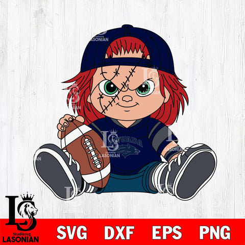 Nevada Wolf Pack Chucky Horror 11 Svg Eps Dxf Png File, NCAA svg, Digital Download, Instant Download