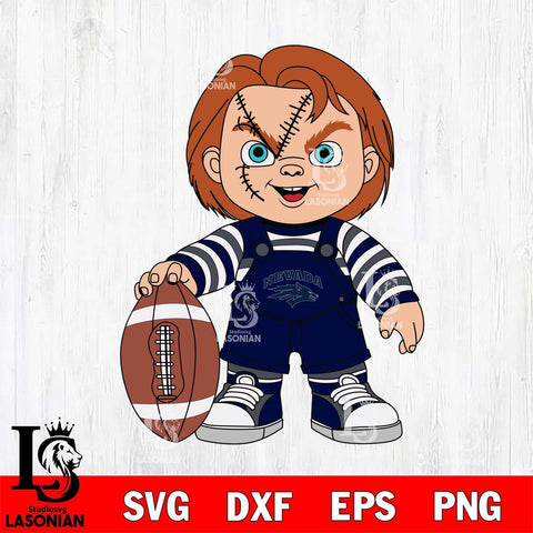 Nevada Wolf Pack Chucky Horror 7 Svg Eps Dxf Png File, NCAA svg, Digital Download, Instant Download