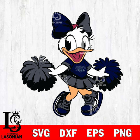 Nevada Wolf Pack Daisy Duck Cheerleader Svg Eps Dxf Png File, NCAA svg, Digital Download, Instant Download