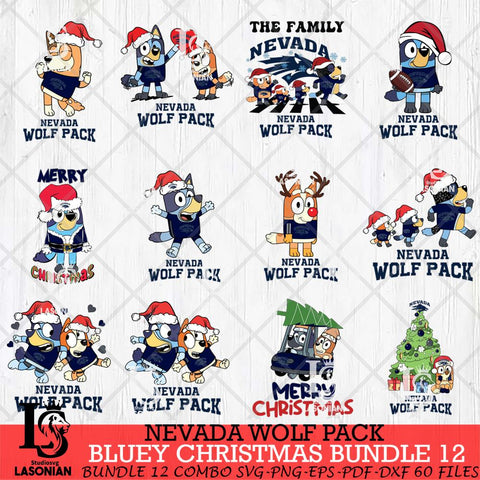 Nevada Wolf Pack Disney NCAA Sport Bundle SVG PNG Svg Eps Dxf Png File, Digital Download