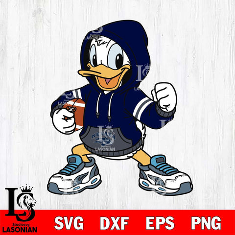 Nevada Wolf Pack Donald Duck Disney Christmas File Cut, NCAA SVG DXF EPS PNG FILE, Digital Download , Criucut , Silhouette