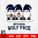 Nevada Wolf Pack Gnomes Coffee Svg Eps Dxf Png File, Digital Download, Instant Download