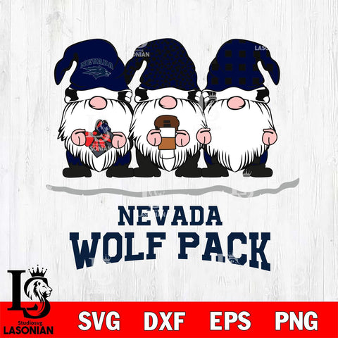 Nevada Wolf Pack Gnomes Coffee Svg Eps Dxf Png File, Digital Download, Instant Download