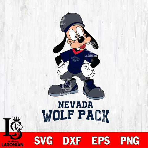 Nevada Wolf Pack Goofy Sport SVG DXF EPS PNG FILE,NCAA svg ,Football Digital Download,Instant Download, Silhouette