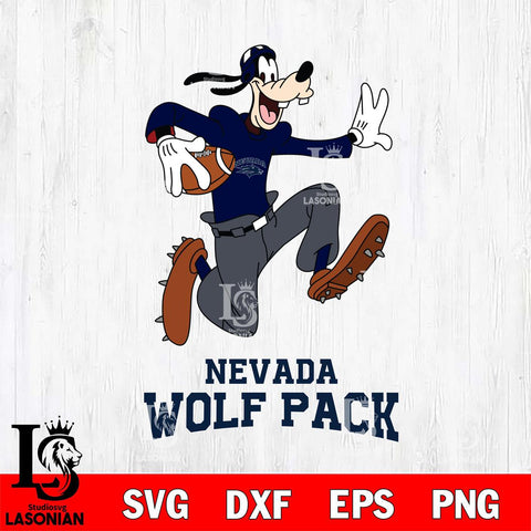 Nevada Wolf Pack Goofy rugby Sport SVG DXF EPS PNG FILE,NCAA svg ,Football Digital Download,Instant Download, Silhouette