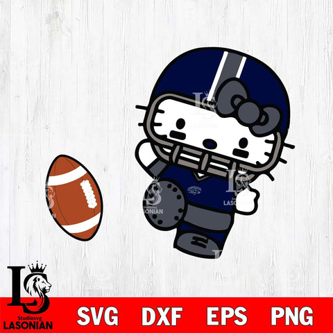 Nevada Wolf Pack Hello Kitty sport 12 Svg Eps Dxf Png File, NCAA svg, Digital Download, Instant Download