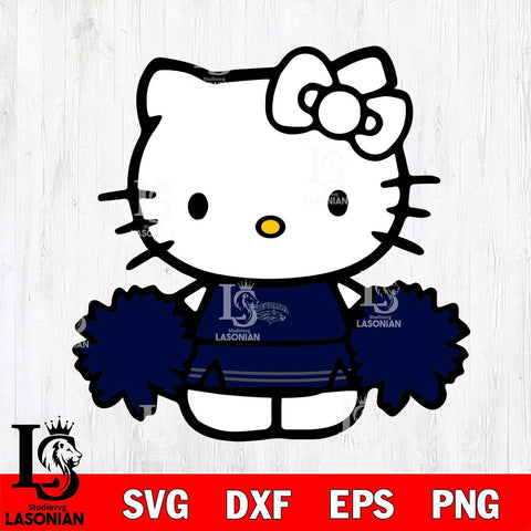 Nevada Wolf Pack Hello Kitty sport 3 Svg Eps Dxf Png File, NCAA svg, Digital Download, Instant Download