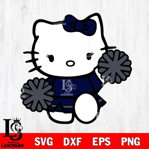 Nevada Wolf Pack Hello Kitty sport 4 Svg Eps Dxf Png File, NCAA svg, Digital Download, Instant Download