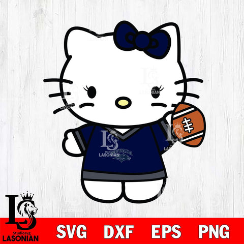 Nevada Wolf Pack Hello Kitty sport 7 Svg Eps Dxf Png File, NCAA svg, Digital Download, Instant Download