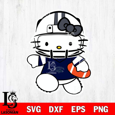 Nevada Wolf Pack Hello Kitty sport 8 Svg Eps Dxf Png File, NCAA svg, Digital Download, Instant Download