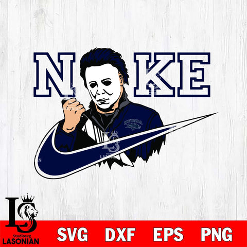 Nevada Wolf Pack Michael Myers Nike Svg Eps Dxf Png File, Digital Download, Instant Download
