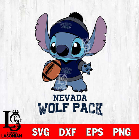 Nevada Wolf Pack Stitch Disney, Svg Eps Dxf Png File, Digital Download