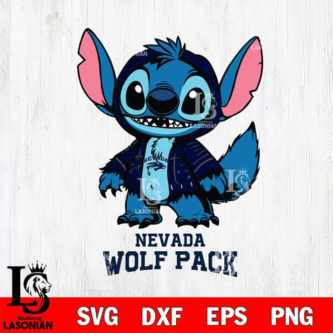 Nevada Wolf Pack Stitch Halloween Svg Eps Dxf Png File, NCAA svg, Digital Download, Instant Download