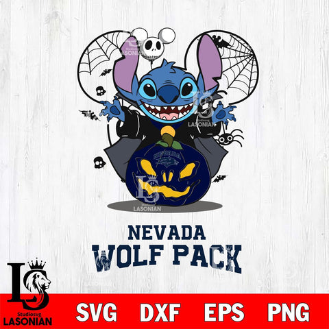 Nevada Wolf Pack Stitch Horror Halloween Svg Eps Dxf Png File, Digital Download, Instant Download