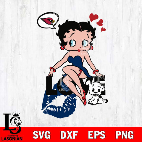 New England Patriots Betty Boop Love Svg Eps Dxf Png File, Digital Download, Instant Download