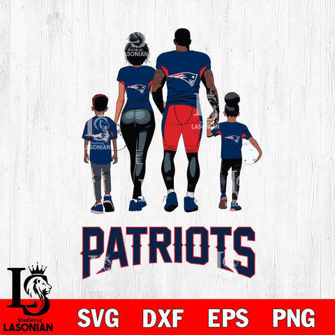 New England Patriots Family Love Rugby SVG DXF EPS PNG FILE,NFL SVG, Father day Digital Download,Instant Download, Silhouette