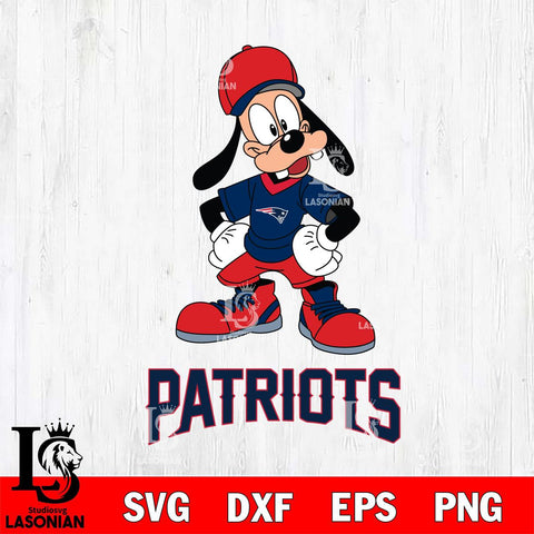 New England Patriots Goofy Sport SVG DXF EPS PNG FILE,NFL Cricut ,Football Digital Download,Instant Download, Silhouette