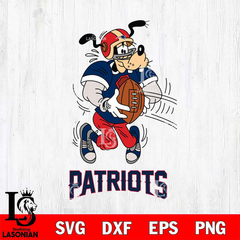 New England Patriots Goofy Sport Football SVG DXF EPS PNG FILE,NFL Cricut ,Football Digital Download,Instant Download, Silhouette