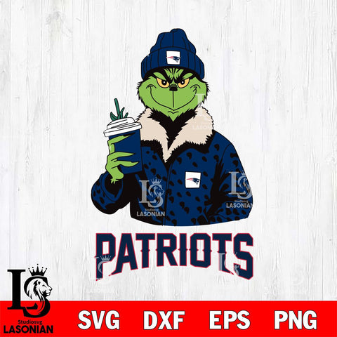 New England Patriots Grinch Christmas Svg Eps Dxf Png File,Cricut svg files, Digital Download, Instant Download