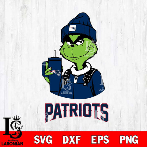 New England Patriots Grinch Football Christmas Svg Eps Dxf Png File,Cricut svg files, Digital Download, Instant Download