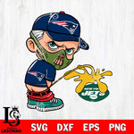 New England Patriots Hannibal Lecter Piss On New York Jets Svg Eps Dxf Png File, Digital Download, Instant Download