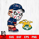 New England Patriots Jason Voorhees Piss On New York Jets Svg Eps Dxf Png File, Digital Download, Instant Download