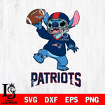 New England Patriots Lilo and stitch Sport SVG DXF EPS PNG FILE, Stitch File Cut,NFL Digital Download,Instant Download, Silhouette