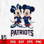 New England Patriots Mickey Minnie Mouse rugby ball Svg Eps Dxf Png File, Bundle NFl svg , File Cut , Digital Download , Instant Download, Laser Cut Svg Files