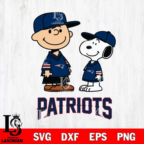 New England Patriots Peanuts Snoopy Football SVG DXF EPS PNG FILE,Snoopy File Cut, Nfl Digital Download,Instant Download, Silhouette