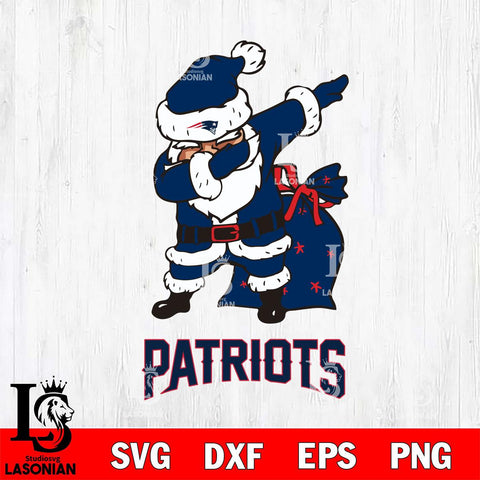 New England Patriots Santa Claus Ugly Svg Eps Dxf Png File,NFL Svg Files,Digital Download,Sublimation,Instant Download