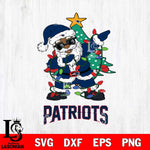 New England Patriots Santa Claus Ugly Christmas Svg Eps Dxf Png File,NFL Svg Files,Digital Download,Sublimation,Instant Download