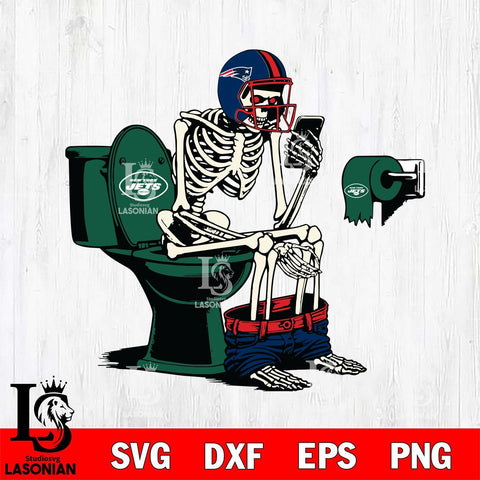 New England Patriots Shit On New York Jets Svg Eps Dxf Png File, Digital Download, Instant Download
