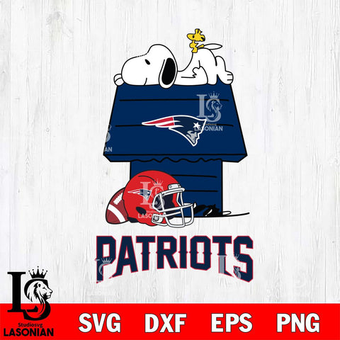 New England Patriots Snoopy Chill Football SVG DXF EPS PNG FILE,Snoopy File Cut, Nfl Digital Download,Instant Download, Silhouette