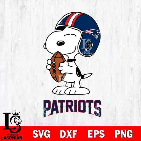New England Patriots Snoopy Rugby Svg Eps Dxf Png File, NFL svg , Digital Download , Instant Download, Cricut File