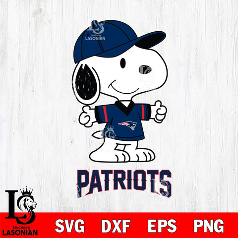 New England Patriots Snoopy football SVG DXF EPS PNG FILE,Snoopy File Cut, Nfl Digital Download,Instant Download, Silhouette