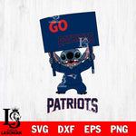 New England Patriots Stitch Go cheer SVG DXF EPS PNG FILE, NFL File Cut, Digital Download,Instant Download, Silhouette, Cricut