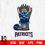 New England Patriots Stitch King Football SVG DXF EPS PNG FILE, Stitch File Cut,NFL Digital Download,Instant Download, Silhouette