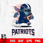 New England Patriots Stitch Run Football SVG DXF EPS PNG FILE, NFL File Cut, Digital Download,Instant Download, Silhouette, Cricut